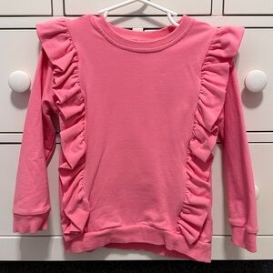 Trotter Street Kids Laura Ruffle Sweatshirt